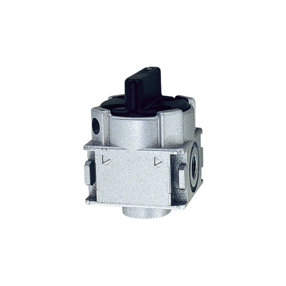 Riegler Robinet à bille 3/2 voies « multifix-mini », verrouillable, BG 0, G 1/8
