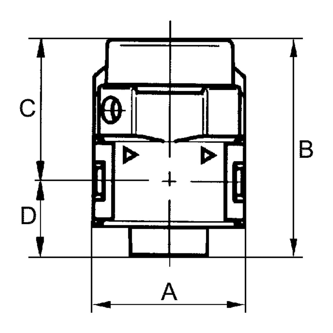 Riegler Robinet à bille 3/2 voies « multifix-mini », verrouillable, BG 0, G 1/8
