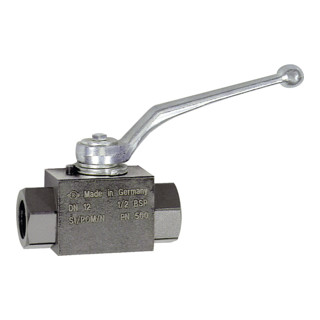 Riegler Robinet à bille, haute pression, filetage intérieur G, acier, G 3/4
