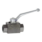 Riegler Robinet à bille, haute pression, filetage intérieur G, acier, G 3/8-1