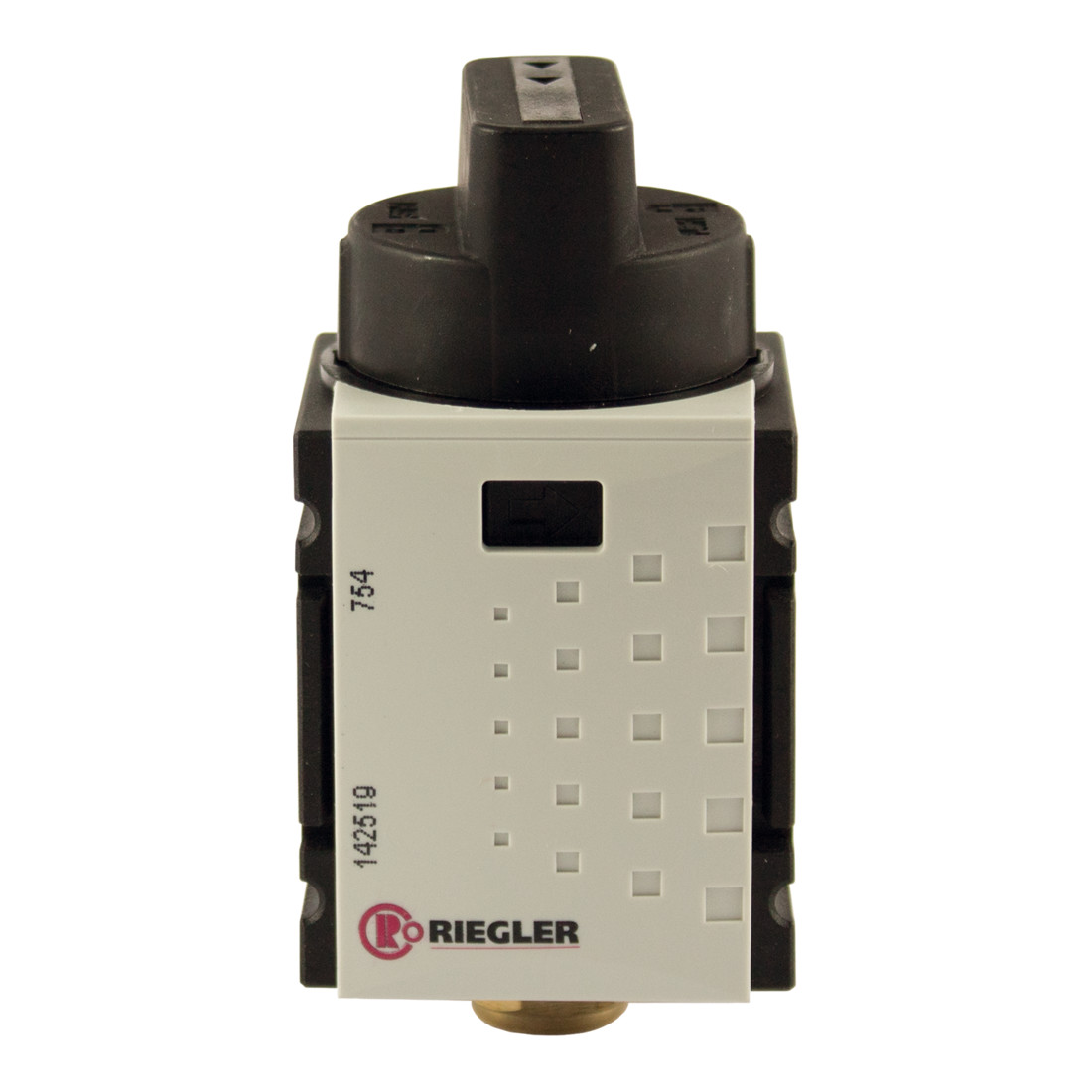 Riegler Robinet à boisseau sphérique 3/2 voies »FUTURA-mini«, verrouillable, BG 0, G 1/4