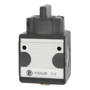Riegler Robinet à boisseau sphérique 3/2 voies »multifix«, verrouillable, BG 1, G 1/4-1