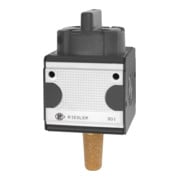 Riegler Robinet à boisseau sphérique 3/2 voies »multifix«, verrouillable, BG 3, G 1/2-1
