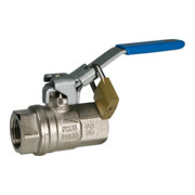 Riegler Robinet à boisseau sphérique de sécurité verrouillable sans ventilation MS vern. Rp 3/8-1