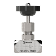 Riegler Robinet à pointeau, acier inoxydable 1.4571, G 1/2, DN 8, PN max. 400 bar-4