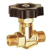 Riegler Robinet à pointeau, laiton, avec réglage fin, G 3/8 AG, DN 4-1