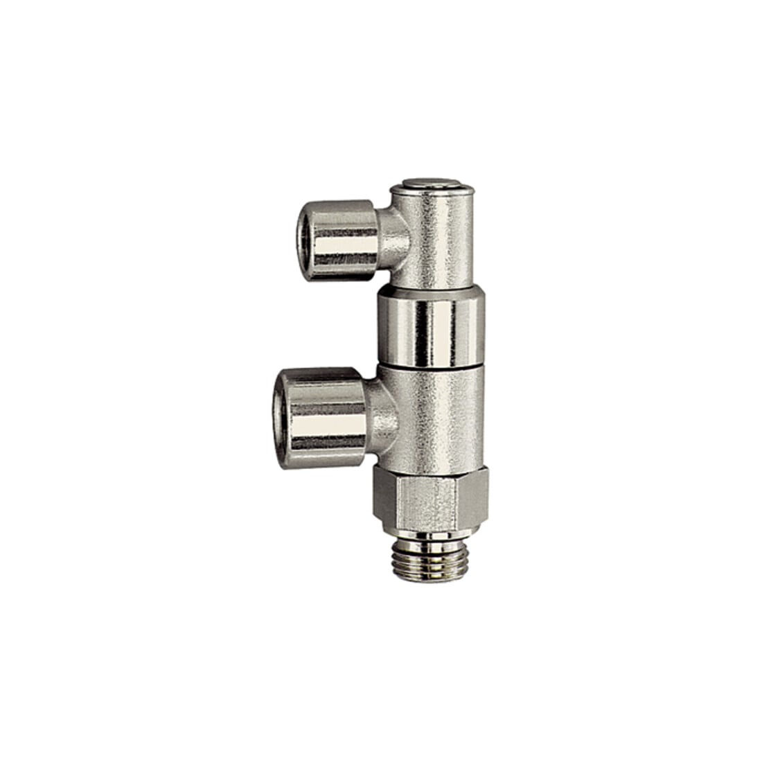 Riegler Robinet d'arrêt actionné pneumatiquement, G 1/2, G 1/2 int., G 1/8 int.