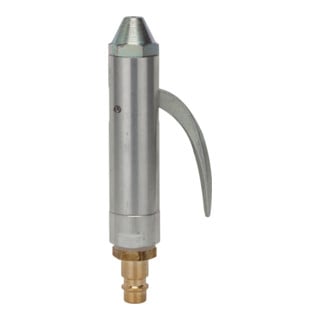 Riegler Robinet de purge, aluminium, buse standard, version droite, embout LW 13