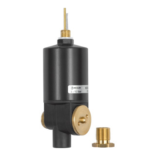 RIEGLER Robinet de vidange entièrement automatique avec adaptateur G 1/8 i. x M14x1 inclus