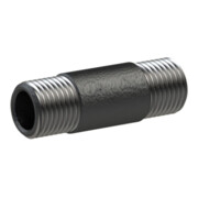 Riegler Rohrdoppelnippel 23, AG/AG, R 1 1/2, Länge 100,0 mm, DIN EN 10241-1