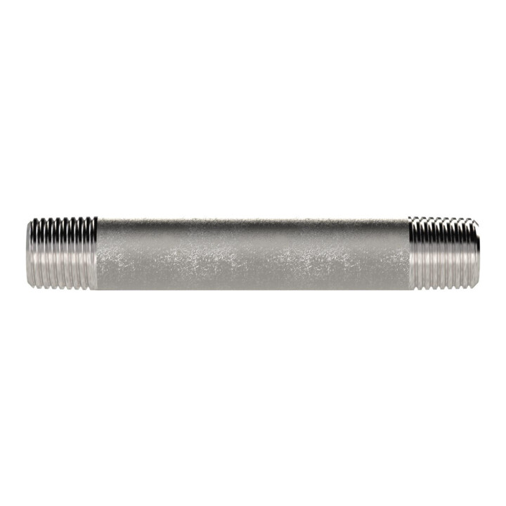 Riegler Rohrdoppelnippel 23, AG/AG, R 2 1/2, Länge 100,0 mm