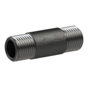 Riegler Rohrdoppelnippel 23, AG/AG, R 2, Länge 120,0 mm, DIN EN 10241-1