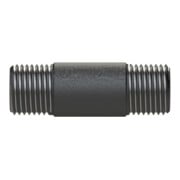 Riegler Rohrdoppelnippel 23, AG/AG, R 2, Länge 80,0 mm, DIN EN 10241-4