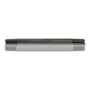 Riegler Rohrdoppelnippel, R 1/4, Länge 200 mm, Edelstahl 1.4571-4