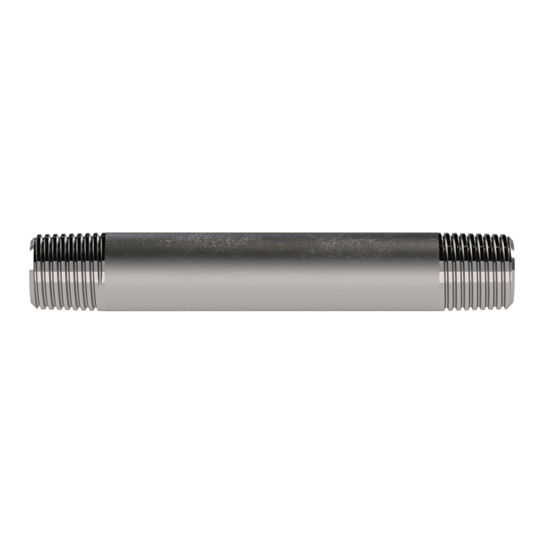 Riegler Rohrdoppelnippel, R 3/4, Länge 40 mm, Edelstahl 1.4571