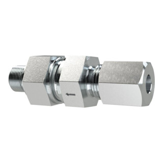 Riegler Rückschlagvent., G1/2a., Rohr-AÃ˜ 16mm, PN max. 400, Stahl verz., RSV1612SST