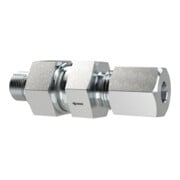 Riegler Rückschlagvent., G1/4a., Rohr-AÃ˜ 8mm, PN max. 250, Stahl verzinkt, RSV814LST-1
