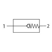 Riegler Rückschlagventil »FUTURA«, BG 2, G 3/8-5