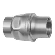 Riegler Rückschlagventil, leichte Bauweise, ES 1.4301, G 1, 0,03 bar-1