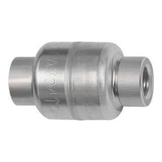 Riegler Rückschlagventil, leichte Bauweise, ES 1.4301, G 1/4, 0,03 bar