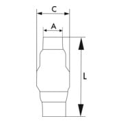 Riegler Rückschlagventil, leichte Bauweise, ES 1.4301, G 2, 0,03 bar-3