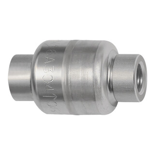 Riegler Rückschlagventil, leichte Bauweise, ES 1.4301, G 3/8, 0,03 bar