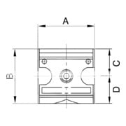 Riegler Rückschlagventil »multifix«, BG 1, G 1/4-3