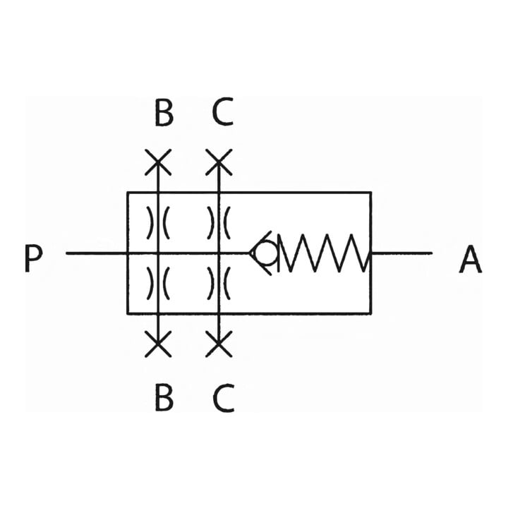 Riegler Rückschlagventil »multifix«, BG 3, G 1/2