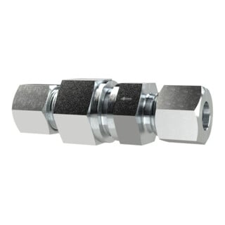 Riegler Rückschlagventil, Rohr-AÃ˜ 6mm, PN max. 250, Stahl verzinkt
