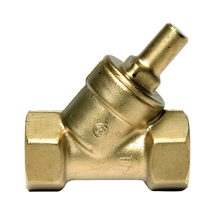 Riegler Rückschlagventil, Schrägsitzausführung, MS, Rp 3/8, 0,5 bar