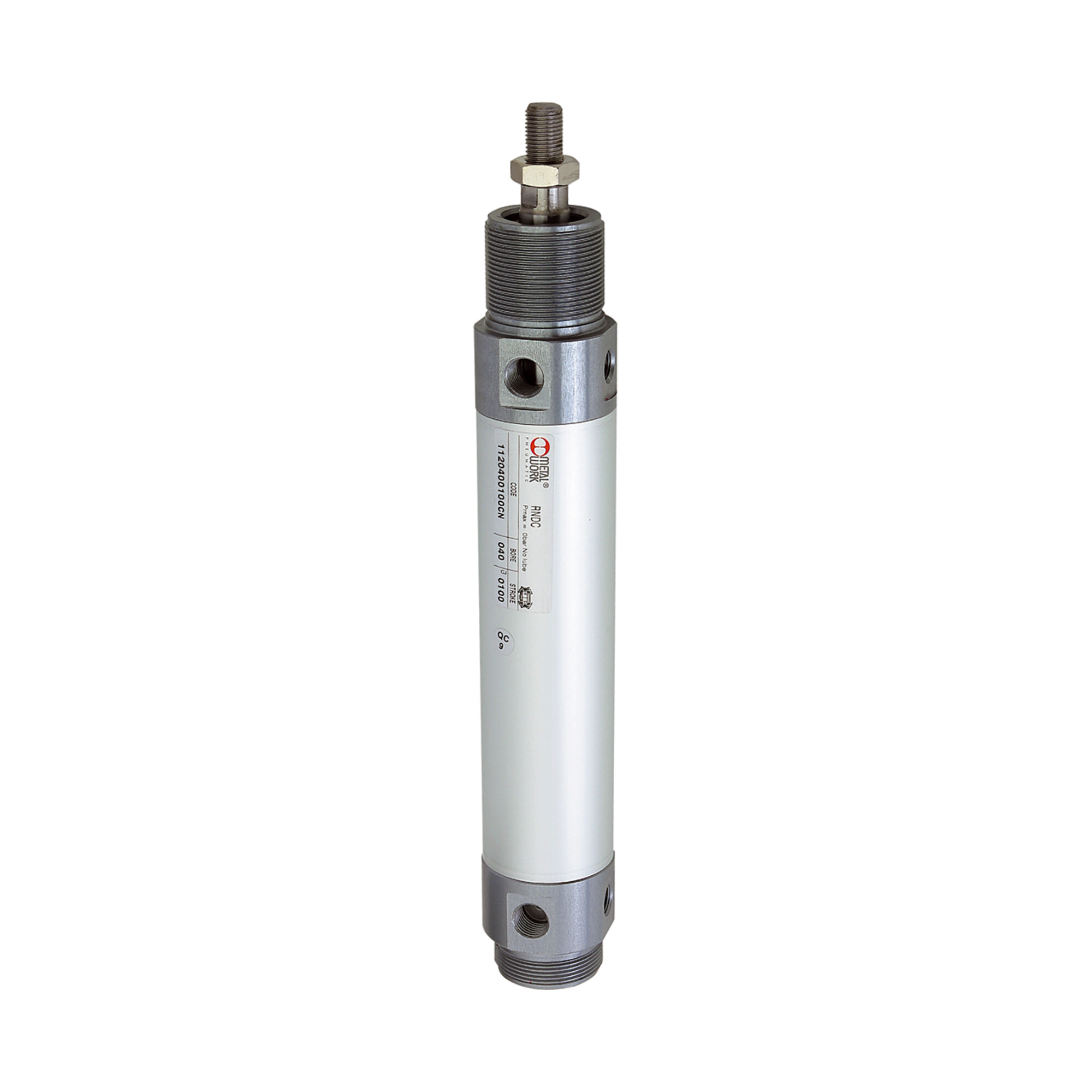 Riegler Rundzylinder, doppeltwirkend, Magnet, Kolben-Ã ̃ 32, Hub 25, G 1/8