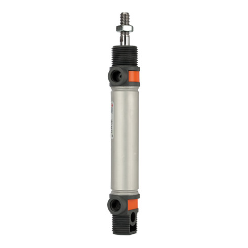 Riegler Rundzylinder TP doppeltwirk., Magnet, Kolben-Ø 25, Hub 25, G 1/8