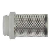 Riegler Saugkorb für Rückschlagv., G 2 1/2, Edelstahl 1.4301 / Kunststoff-1