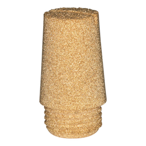 Riegler Schalldämpfer aus Sinterbronce »value line«, Schlitz, G 3/8