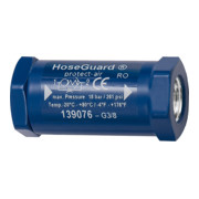 RIEGLER Schlauchbruchsicherung Hose Guard, Alu / Alu, G 2 IG/IG