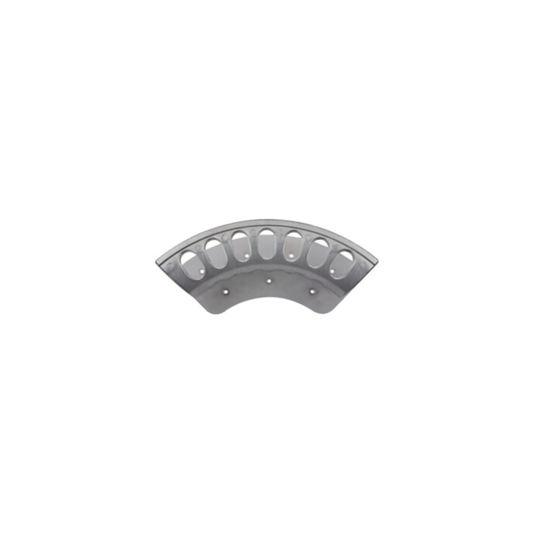 Riegler Schlauchhalter, Aluminium unlackiert, groß