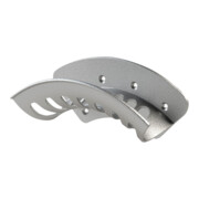 Riegler Schlauchhalter, Aluminium unlackiert, mittel-1