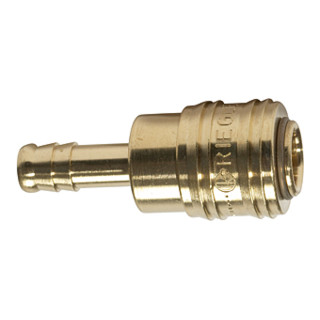 Riegler Schnellverschlusskpl. NW 7,2 connect line MS blank Tülle LW 13