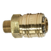 Riegler Schnellverschlusskuppl. NW 7,2 »connect line«, MS blank, G 1/2 AG