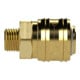 Riegler Schnellverschlusskuppl. NW 7,2 »connect line«, MS blank, G 3/8 AG