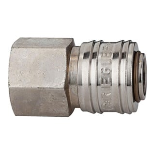 Riegler Schnellverschlusskuppl. NW 7,2 »connect line«, MS vern., G 3/8 IG