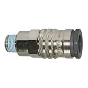 Riegler Schnellverschlusskupplung NW 10, hoher Durchfluss, R 1/2 AG-1
