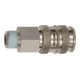 Riegler Schnellverschlusskupplung NW 10, Stahl / Messing vern., R 3/4 AG-1