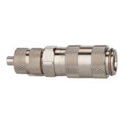 Riegler Schnellverschlusskupplung NW 2,7, ES 1.4305, Schlauchanschl. 4x3-1