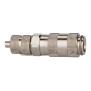 Riegler Schnellverschlusskupplung NW 2,7, MS vern., Schlauchanschluss 6x4-1