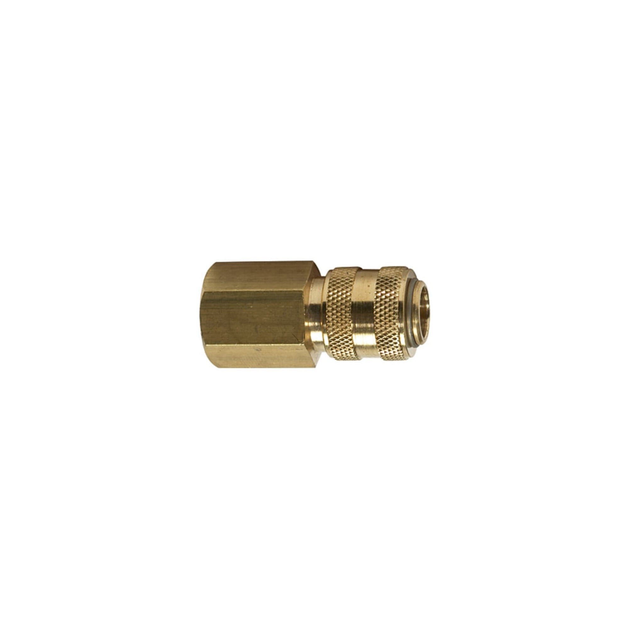 Riegler Schnellverschlusskupplung NW 5 »connect line« aus Messing blank , G 1/8 IG, 243.20-E