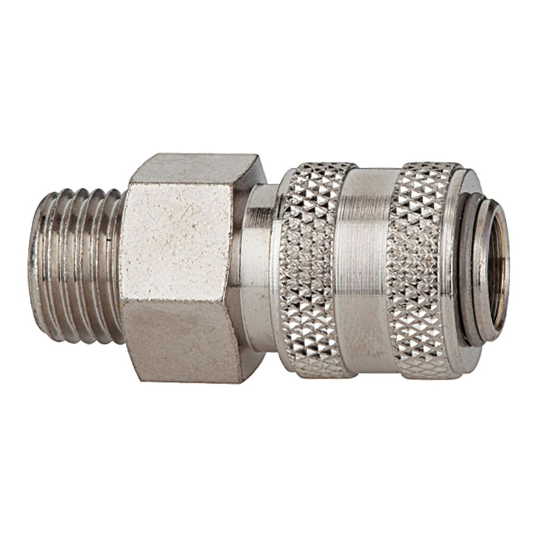 Riegler Schnellverschlusskupplung NW 5 »connect line«, MS vern., G 3/8 AG