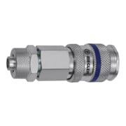 Riegler Schnellverschlusskupplung NW 7,8, Stahl, Schlauchanschluss 10x8-1