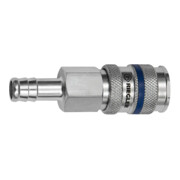 Riegler Schnellverschlusskupplung NW 7,8, Stahl, Tülle LW 10