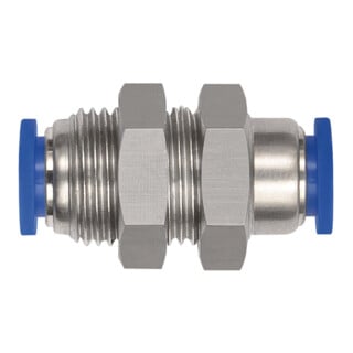 RIEGLER Raccord de cloison série bleue mini 10 bar